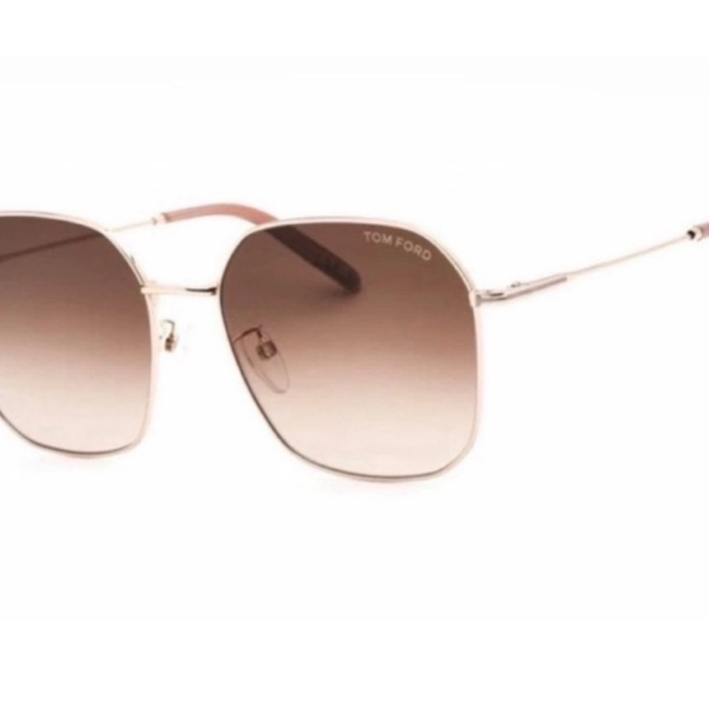 Tom Ford Brown Gradient Sunglasses
